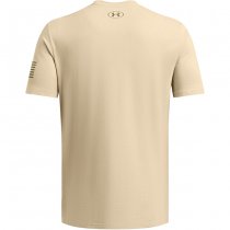 Under Armour Mens Freedom Military T-Shirt - Desert Sand / Olive - 2XL