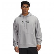 Under Armour Mens Fish Pro Terry Hoodie - Mod Grey / Black - S