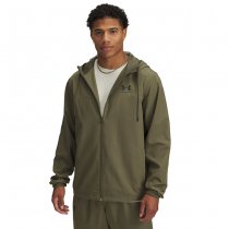 Under Armour Rival Woven Windbreaker - Marine OD Green / Black - XL
