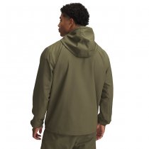 Under Armour Rival Woven Windbreaker - Marine OD Green / Black - XL