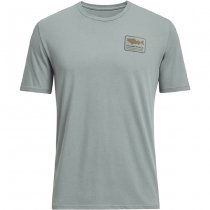 Under Armour Mens Walleye Short Sleeve - Silica Green / Coyote - 2XL