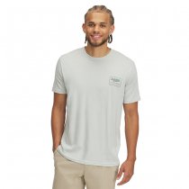 Under Armour Mens Bass Short Sleeve - Hydro Green / Silica Green - 2XL
