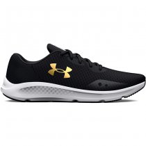 Under Armour Charged Pursuit 3 Running Shoes - Black / Gold - 11