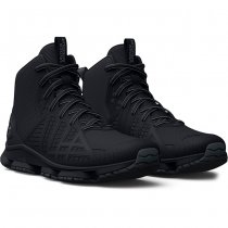 Under Armour Mens Micro G Strikefast Mid Tactical Shoes - Black - 11.5