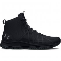 Under Armour Mens Micro G Strikefast Mid Tactical Shoes - Black - 8.5
