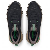 Under Armour Mens Charged Maven Trail Running Shoes - Black / Fresh Clay / Vapor Green - 8