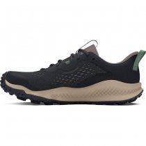 Under Armour Mens Charged Maven Trail Running Shoes - Black / Fresh Clay / Vapor Green - 8.5