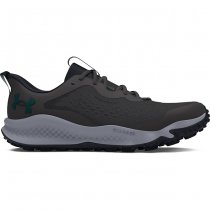 Under Armour Mens Charged Maven Trail Running Shoes - Castlerock / Black / Hydro Teal - 12