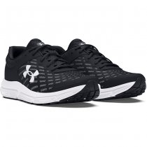 Under Armour Mens Charged Assert 10 Running Shoes - Black / White - 10