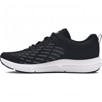 Under Armour Mens Charged Assert 10 Running Shoes - Black / White - 13
