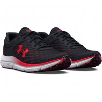 Under Armour Mens Charged Assert 10 Running Shoes - Black / Red - 12