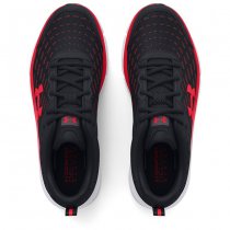 Under Armour Mens Charged Assert 10 Running Shoes - Black / Red - 8
