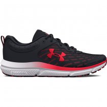 Under Armour Mens Charged Assert 10 Running Shoes - Black / Red - 8.5
