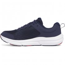 Under Armour Mens Charged Assert 10 Running Shoes - Navy Blue / Navy Blue / Red - 11.5