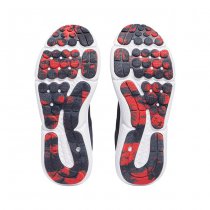 Under Armour Mens Charged Assert 10 Running Shoes - Navy Blue / Navy Blue / Red - 11.5