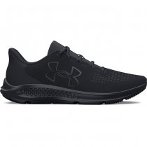 Under Armour Mens Charged Pursuit 3 Big Logo Running Shoes - Black - 10.5