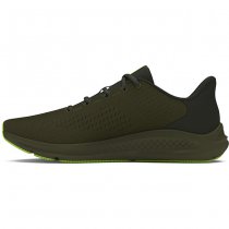 Under Armour Mens Charged Pursuit 3 Big Logo Running Shoes - Olive / Baroque Green / Morph Green - 7.5