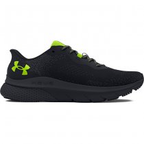 Under Armour Mens HOVR Turbulence 2 Running Shoes - Black / High Vis Yellow - 10