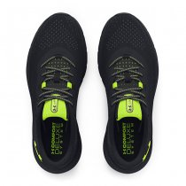 Under Armour Mens HOVR Turbulence 2 Running Shoes - Black / High Vis Yellow - 8.5