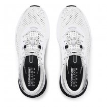 Under Armour Mens HOVR Turbulence 2 Running Shoes - White / Black - 8