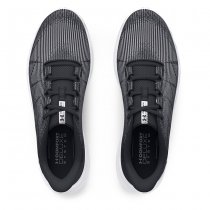 Under Armour Mens Charged Speed Swift Running Shoes - Black / White / White - 7.5