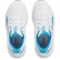 Under Armour Mens Surge 4 Running Shoes - White / Ether Blue - 14