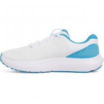 Under Armour Mens Surge 4 Running Shoes - White / Ether Blue - 9.5
