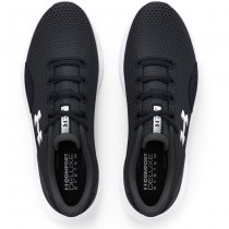 Under Armour Womens Charged Surge 4 Running Shoes - Anthracite / White - 5