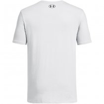 Under Armour Mens Freedom Left Chest T-Shirt - White / Steel - S