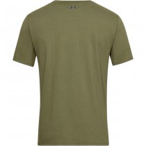 Under Armour Mens Freedom Left Chest T-Shirt - Marine OD Green / Baroque Green - 2XL