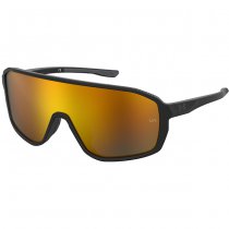 Under Armour Gameday Sunglasses - Matte Black - Orange Mirror