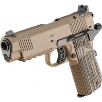 Springfield Armory 1911 TRP CC 4.25 Inch Light Rail AOS Pistol .45 ACP - Coyote