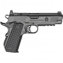 Springfield Armory 1911 TRP CC 4.25 Inch Light Rail AOS Pistol 9x19mm - Black