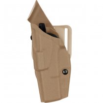 Safariland 6390 ALS Level I Mid Ride Holster STX Tactical Glock 17/22 - Coyote - Left