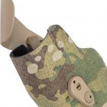 Safariland 6354RDSO ALS Holster Walther PDP 5 Inch RedDot & TacLight MS19 - Multicam - Left