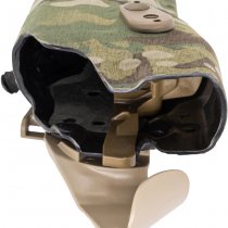 Safariland 6354RDSO ALS Holster Walther PDP 5 Inch RedDot & TacLight MS19 - Multicam - Left
