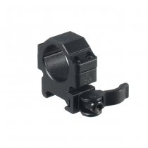 Leapers QD 25.4mm CNC Mount Rings Low