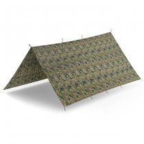 Helikon-Tex SuperTarp Ripstop Polyester - PL Woodland