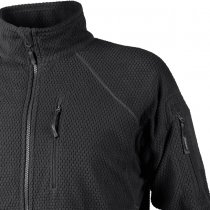 Helikon-Tex Alpha Tactical Grid Fleece Jacket - Black - 2XL