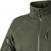 Helikon-Tex Alpha Tactical Grid Fleece Jacket - Olive - XS