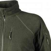 Helikon-Tex Alpha Tactical Grid Fleece Jacket - Olive - L