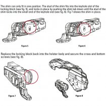 Safariland 578 GLS Pro-Fit Combo Holster Compact - Dark Earth - Right