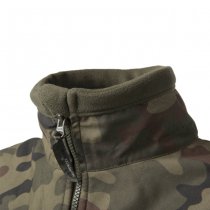 Helikon-Tex Polish Infantry Fleece Jacket - Olive Green / PL Woodland - XS