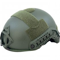 Pitchfork FAST Ballistic Combat Helmet High Cut - Olive - Deluxe - XL