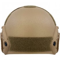 Pitchfork FAST Ballistic Combat Helmet High Cut - Coyote - Deluxe - XL