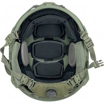 Pitchfork FAST Ballistic Combat Helmet High Cut - Coyote - Deluxe - XL