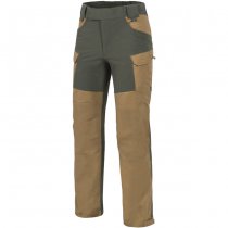 Helikon-Tex Hybrid Outback Pants Duracanvas - Coyote / Taiga Green - M - XLong