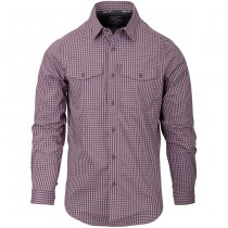 Helikon-Tex Covert Concealed Carry Shirt - Foggy Grey Plaid - XS