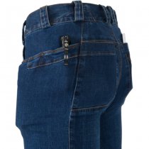 Helikon-Tex Covert Tactical Pants - Denim Mid Vintage Worn Blue - S - Regular