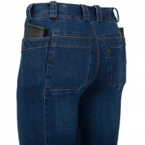 Helikon-Tex Covert Tactical Pants - Denim Mid Vintage Worn Blue - 2XL - XLong